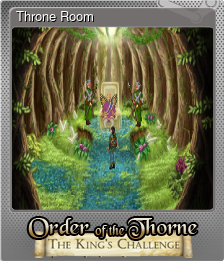 Series 1 - Card 2 of 7 - Throne Room