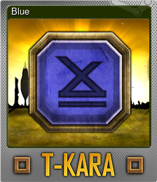 Series 1 - Card 5 of 7 - Blue