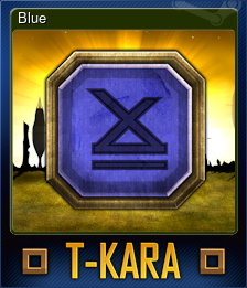 Series 1 - Card 5 of 7 - Blue