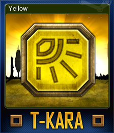 Series 1 - Card 6 of 7 - Yellow