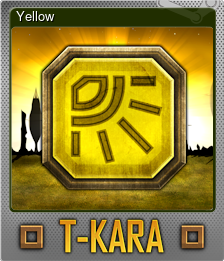 Series 1 - Card 6 of 7 - Yellow