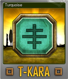 Series 1 - Card 1 of 7 - Turquoise