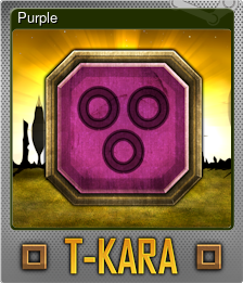 Series 1 - Card 3 of 7 - Purple