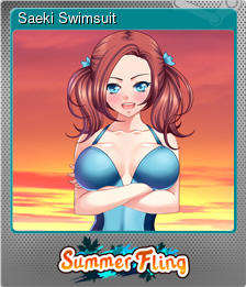 Series 1 - Card 1 of 5 - Saeki Swimsuit