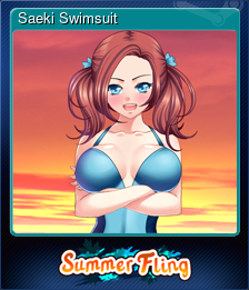 Series 1 - Card 1 of 5 - Saeki Swimsuit