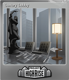 Series 1 - Card 11 of 11 - Luxury Lobby