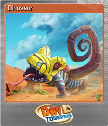 Series 1 - Card 5 of 5 - Dinosaur