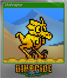 Series 1 - Card 2 of 5 - Utahraptor