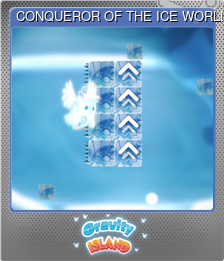 Series 1 - Card 4 of 5 - CONQUEROR OF THE ICE WORLD