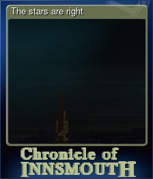 Series 1 - Card 6 of 6 - The stars are right