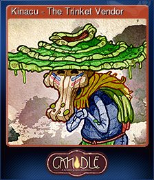 Series 1 - Card 2 of 7 - Kinacu - The Trinket Vendor