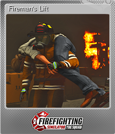 Series 1 - Card 13 of 15 - Fireman's Lift