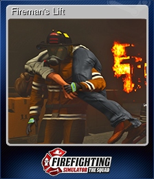 Series 1 - Card 13 of 15 - Fireman's Lift