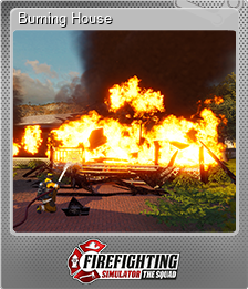 Series 1 - Card 6 of 15 - Burning House