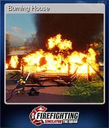 Series 1 - Card 6 of 15 - Burning House