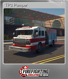 Series 1 - Card 1 of 15 - TP3 Pumper