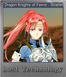 Series 1 - Card 2 of 12 - Dragon Knights of Fevnir - Scarlett