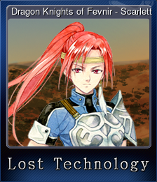 Series 1 - Card 2 of 12 - Dragon Knights of Fevnir - Scarlett