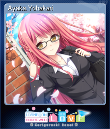 Series 1 - Card 9 of 10 - Ayaka Yohakari