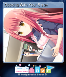 Series 1 - Card 8 of 10 - Cooking With Your Sister