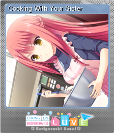 Series 1 - Card 8 of 10 - Cooking With Your Sister