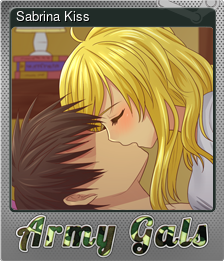 Series 1 - Card 5 of 5 - Sabrina Kiss