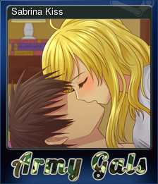 Series 1 - Card 5 of 5 - Sabrina Kiss