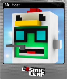 Series 1 - Card 4 of 5 - Mr. Host