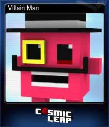 Series 1 - Card 1 of 5 - Villain Man