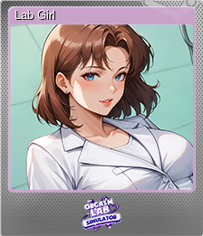 Series 1 - Card 1 of 5 - Lab Girl 💉