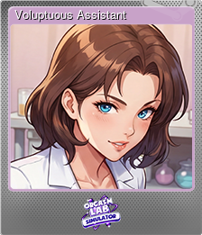 Series 1 - Card 5 of 5 - Voluptuous Assistant 🌸
