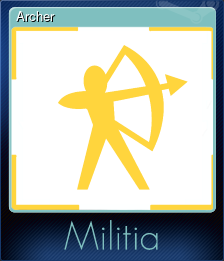 Series 1 - Card 3 of 10 - Archer