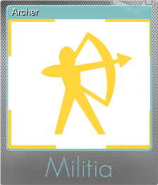 Series 1 - Card 3 of 10 - Archer