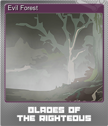Series 1 - Card 4 of 5 - Evil Forest