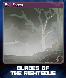 Series 1 - Card 4 of 5 - Evil Forest