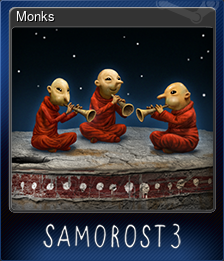 Series 1 - Card 5 of 8 - Monks
