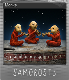 Series 1 - Card 5 of 8 - Monks