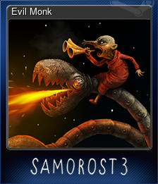 Series 1 - Card 8 of 8 - Evil Monk