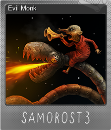 Series 1 - Card 8 of 8 - Evil Monk