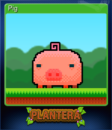 Series 1 - Card 3 of 12 - Pig