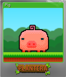 Series 1 - Card 3 of 12 - Pig