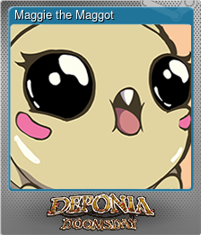 Series 1 - Card 5 of 8 - Maggie the Maggot