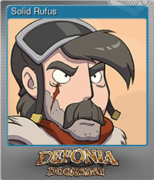 Series 1 - Card 8 of 8 - Solid Rufus