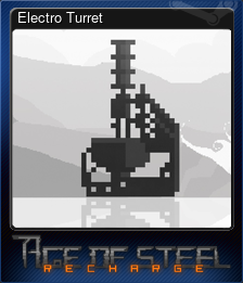 Series 1 - Card 4 of 7 - Electro Turret