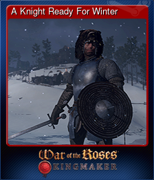 Series 1 - Card 1 of 5 - A Knight Ready For Winter