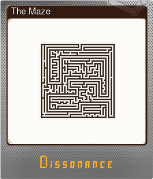 Series 1 - Card 2 of 7 - The Maze