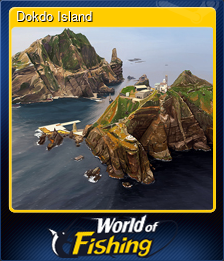 Series 1 - Card 3 of 10 - Dokdo Island