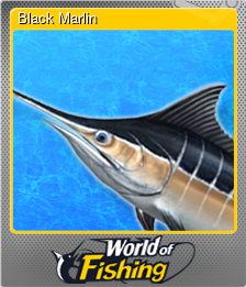 Series 1 - Card 7 of 10 - Black Marlin