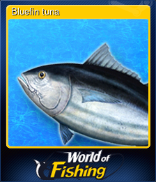 Series 1 - Card 9 of 10 - Bluefin tuna