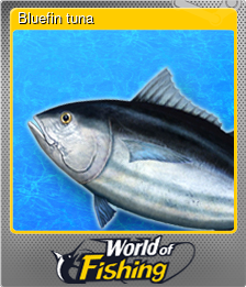 Series 1 - Card 9 of 10 - Bluefin tuna